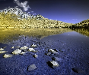 Jezioro, Kamienie, Góry
