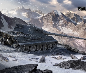 Góry, Czołg, Gra, World Of Tanks