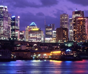 Noc, Miasto, Australia, Sydney