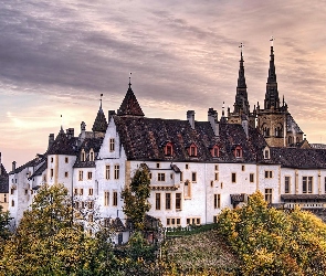Kanton Neuchatel, Szwajcaria, Zamek w Neuchatel