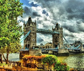Londyn, Anglia, Tower Bridge