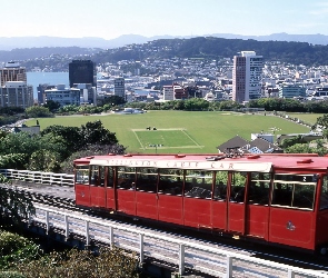 Tramwaj, Miasto, Nowa Zelandia, Wellington