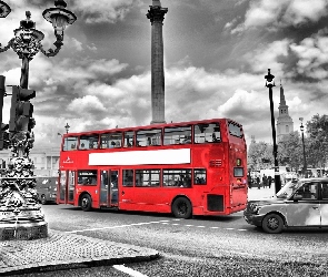 Londyn, Autobus, Ulica
