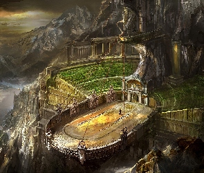 God Of War 3, Stadion