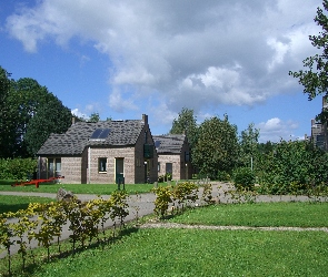 Nijmegen, Zieleń, Domki, Bungalow, Holandia