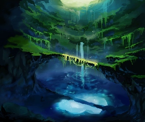 Chibionpu, Wodospad