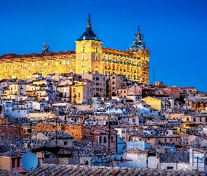Hiszpania, Alcazar, Twierdza, Pałac, Toledo