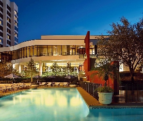 Basen, Hotelowy, Houston, Kompleks