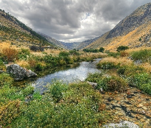 Góry, Wąwóz, Chmury