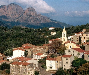 Domki, Góry, Wyspa, Korsyka