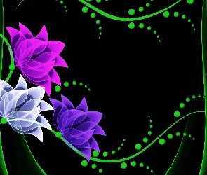 Kwiaty, Grafika