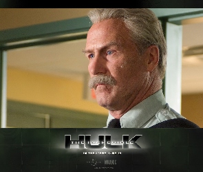 twarz, wąs, The Incredible Hulk, William Hurt