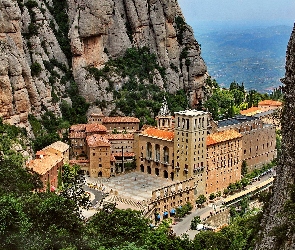 Klasztor Montserrat, Hiszpania, Góry