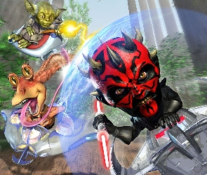 stwory, twarz, Star Wars, bajka