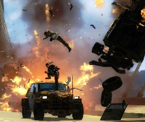 Wybuch, Samochodu, Just Cause 2