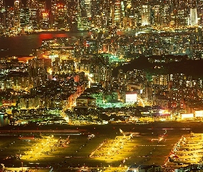 Hong Kong, Old Kai Tak, Lotnisko, Miasto