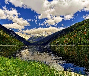 Chmury, Jezioro, Lasy, Góry