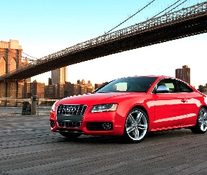 Czerwone, Most, S5, Audi