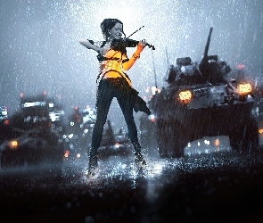 Skrzypce, Battlefield 4, Lindsey Stirling