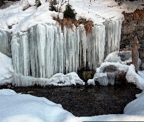 Zima, Lodu, Jeziorko, Sople