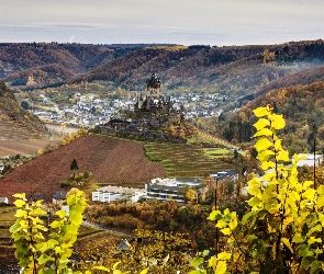 Wzgórze, Niemcy, Zamek Reichsburg, Miasto Cochem