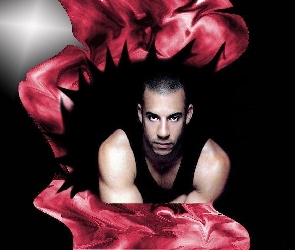 Vin Diesel, czarna koszulka