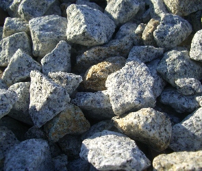 Granit, Kamienie
