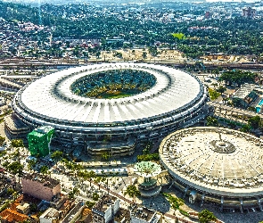 Rio de Janeiro, Maracana, Stadion, Miasto, Brazylia