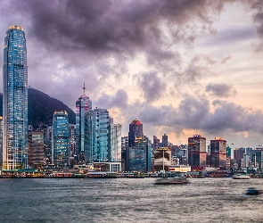 Miasto, Morze, Hong Kong