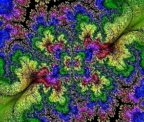 Abstrakcja, Kwiaty