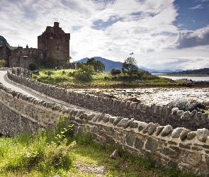 Wyspa Loch Duich, Most, Szkocja, Region Highland, Zamek Eilean Donan