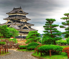 Zamek Białej Czapli, Japonia, Zamek w Himeji