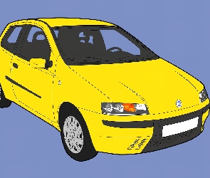 Fiat Punto II, Rysunek