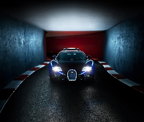 Tunel, Światła, Bugatti, Veyron