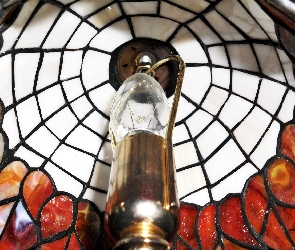Witraże, Żarówka, Wnętrze, Lampy