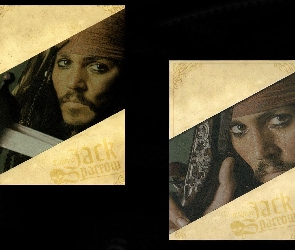 zdjęcia, kapitan, Piraci Z Karaibów, Johnny Depp