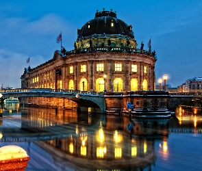 Berlin, Wieża, Most, Muzeum im. Bodego, Niemcy