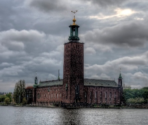 Szwecja, Rzeka, Wieża, Sztokholm