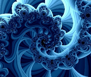 Niebieski, Fractalius