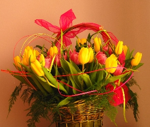 Tulipanów, Koszyk, Bukiet