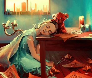 Cyril Rolando, Listy, Miś, Dziewczynka