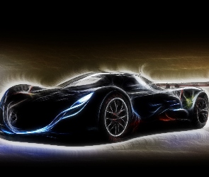 Mazda, Grafika, Czarna