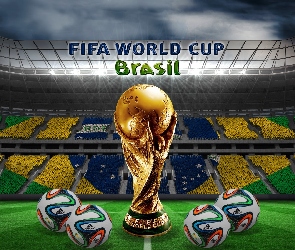 Brazylia 2014, Puchar, Stadion, Piłki