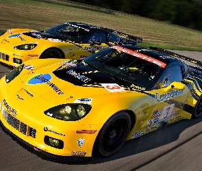 Droga, Corvette, Samochody, Chevrolet