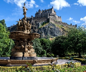 Zamek w Edynburgu, Szkocja, Edynburg, Edinburgh Castle