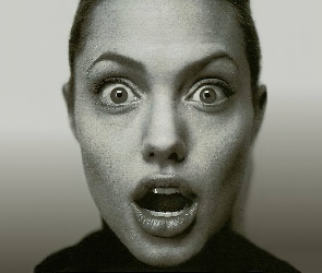 Angelina Jolie, duże oczy