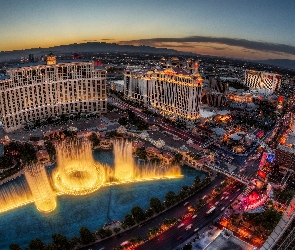 Bellagio, Las Vegas, Fontanny