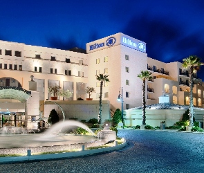 Hotel, Fontanna, Hilton