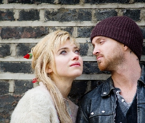 Imogen Poots, Cegły, Aktorzy, Ściana, Aaron Paul