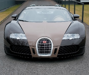 Brązowy, Bugatti Veyron, Przód